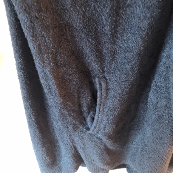 Barefoot Dreams CozyChic Lite® Circle Cardigan in Indigo sz M - Picture 4 of 11